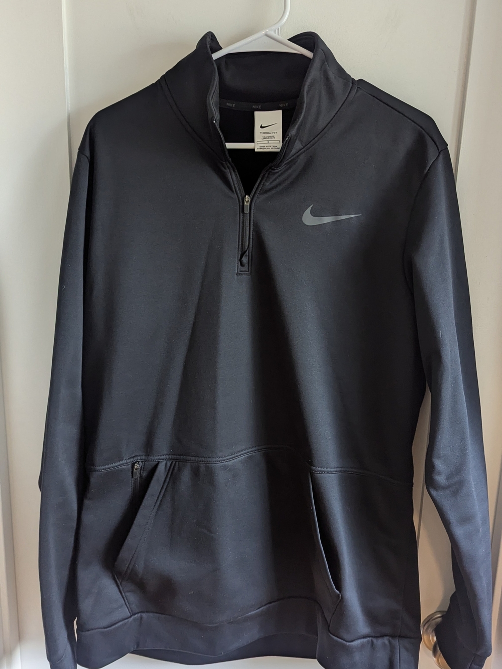 Nike Men’s Black Dri-FIT Half-Zip Pullover